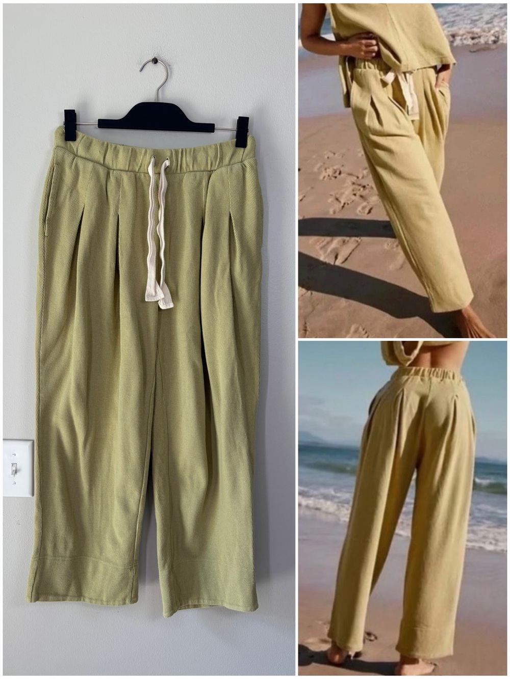 Free People Beach Day Tripper Pleated Pants